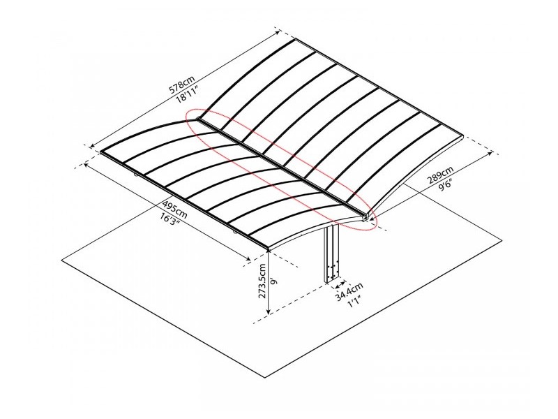 EZ Link - Carport Arizona Wave