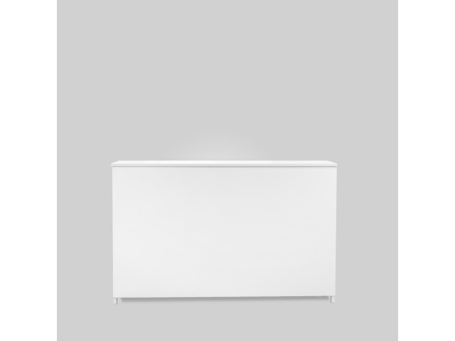 Zunanja TV dvižna omarica – prašno barvan aluminij v beli barvi