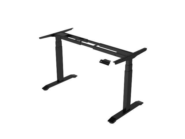 Steh-Sitz Tischgestell - schwarz