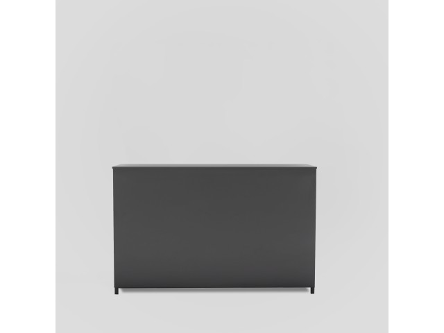 Zunanja TV dvižna omarica – prašno barvan aluminij v antracit barvi